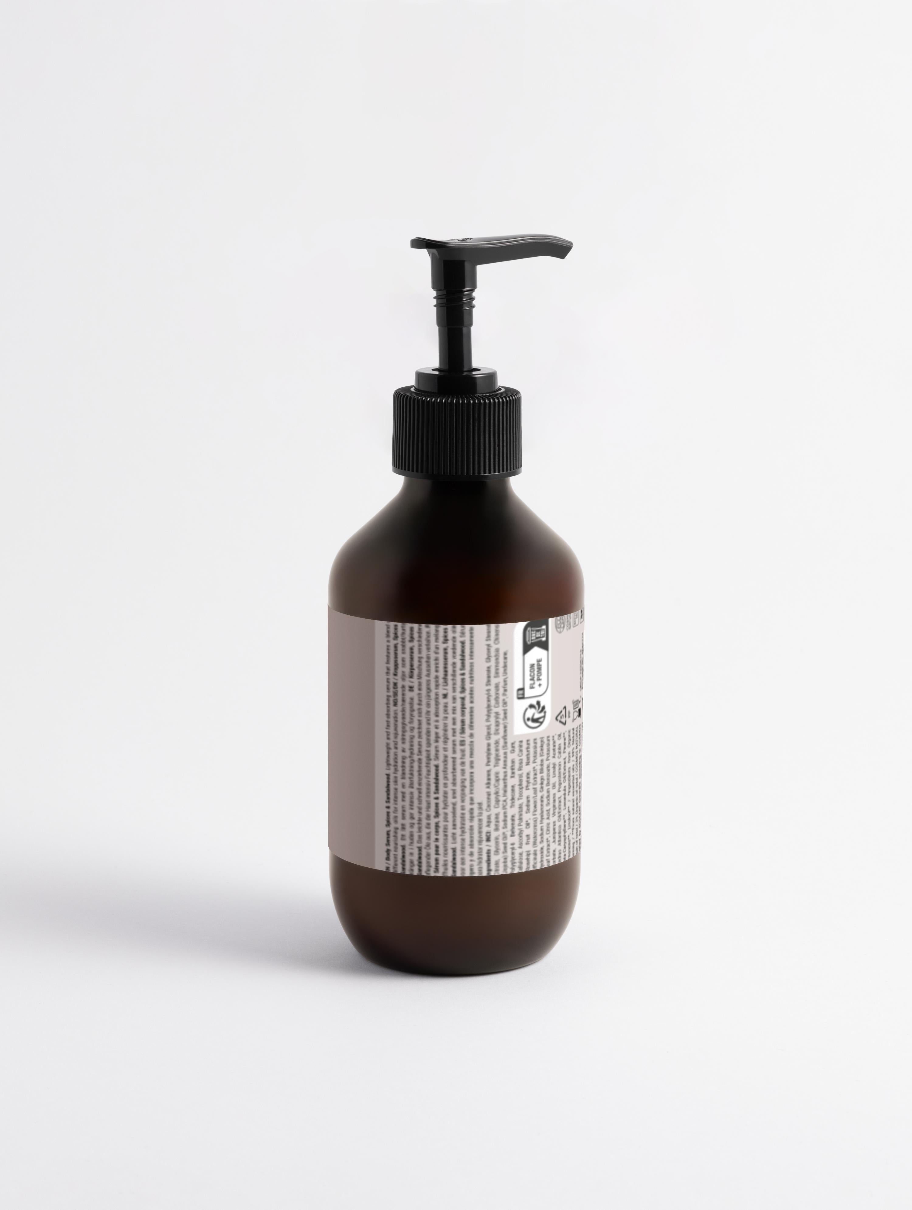 Silk Skin Body Serum, Spices & Sandalwood